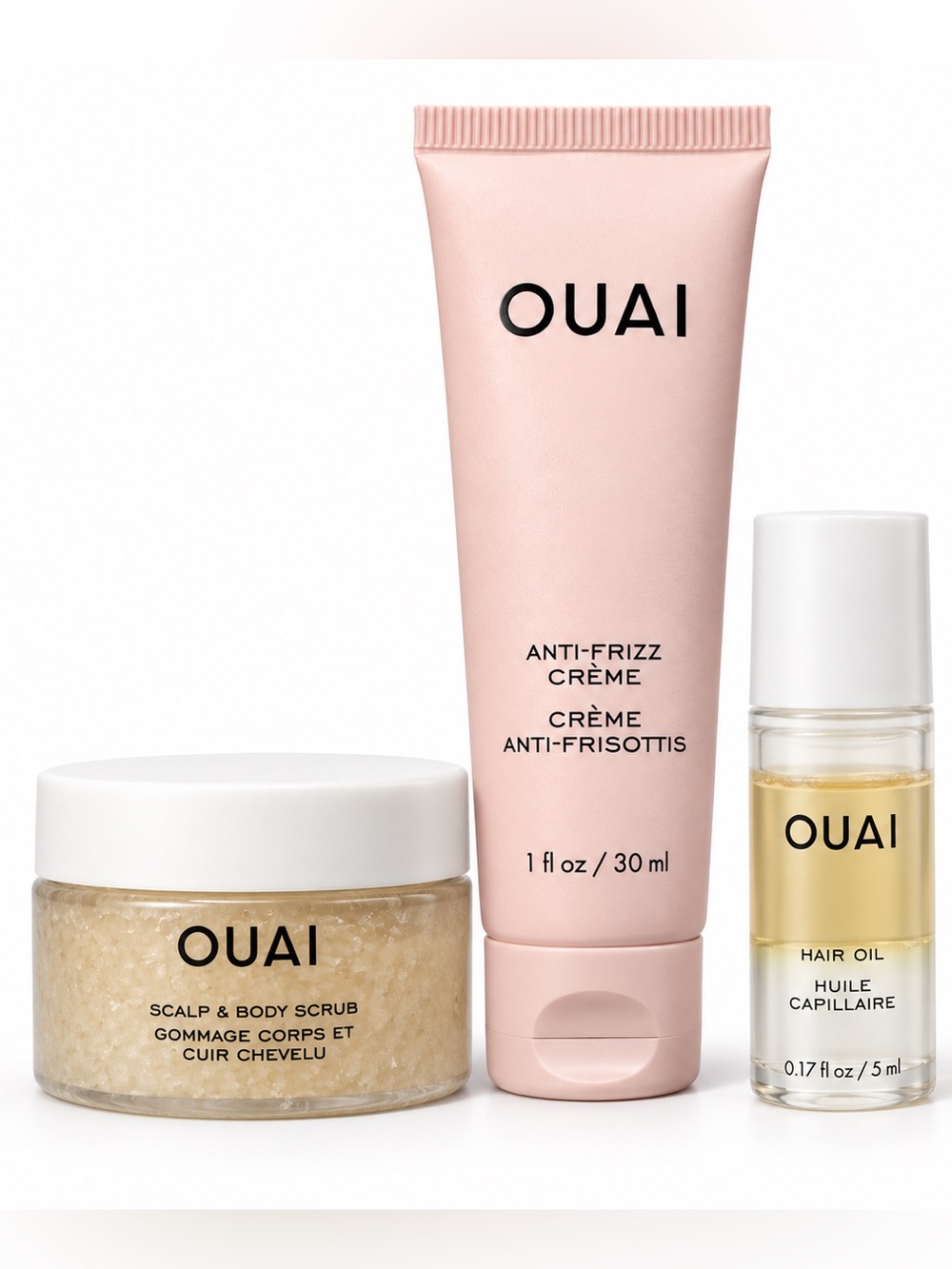 OUAI 3 Piece Mini Hair Set BRAND NEW